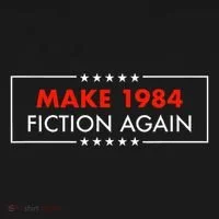 Make 1984 Fiction Again Giftable Doggie Tank thumb 4