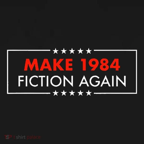 Make 1984 Fiction Again Giftable Doggie Tank