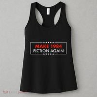 Make 1984 Fiction Again Giftable Women's Tank Top thumb 3