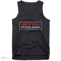 Make 1984 Fiction Again Giftable Tank Top thumb 0