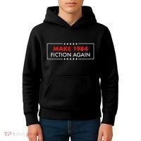 Make 1984 Fiction Again Giftable Kids Hoodie thumb 4
