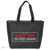 Make 1984 Fiction Again Giftable Tote Bag thumb 0