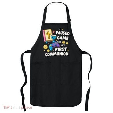 My 1st First Communion Video Game Controller Apron