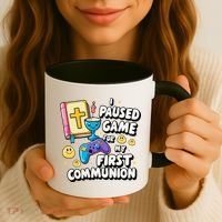 My 1st First Communion Video Game Controller Coffee Mug thumb 3