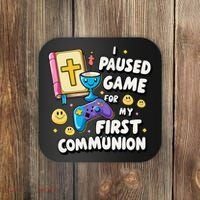 My 1st First Communion Video Game Controller Coaster thumb 0