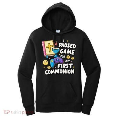 My 1st First Communion Video Game Controller Women's Hoodie