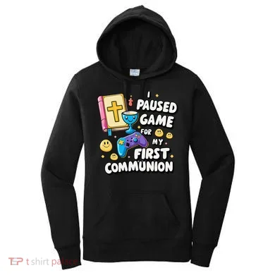 My 1st First Communion Video Game Controller Women's Hoodie