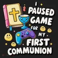 My 1st First Communion Video Game Controller Tumbler thumb 3