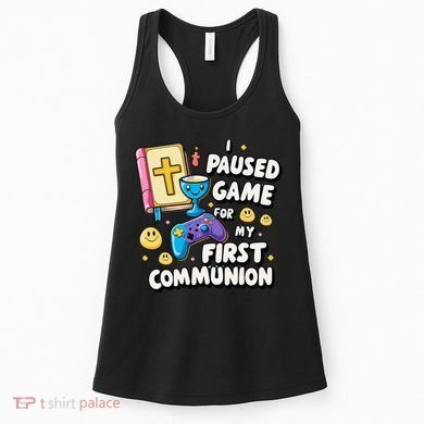 My 1st First Communion Video Game Controller Women's Tank Top