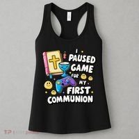 My 1st First Communion Video Game Controller Women's Tank Top thumb 3