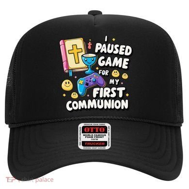 My 1st First Communion Video Game Controller Hat