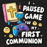 My 1st First Communion Video Game Controller Hat thumb 2