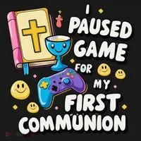 My 1st First Communion Video Game Controller Toddler Hoodie thumb 2