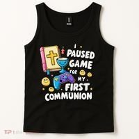 My 1st First Communion Video Game Controller Tank Top thumb 2