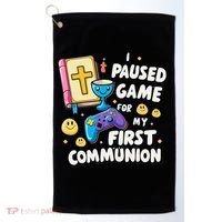 My 1st First Communion Video Game Controller Golf Towel thumb 0