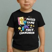 My 1st First Communion Video Game Controller Toddler T-Shirt thumb 2