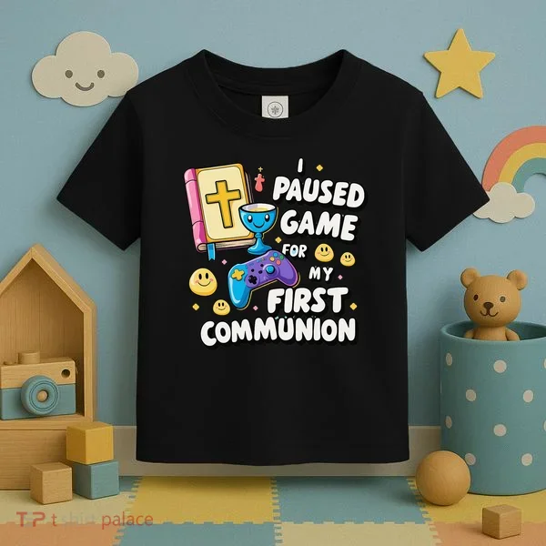My 1st First Communion Video Game Controller Toddler T-Shirt