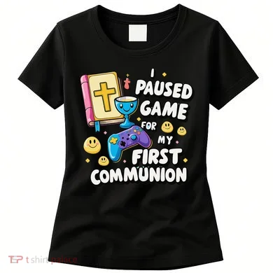 My 1st First Communion Video Game Controller Women's T-Shirt