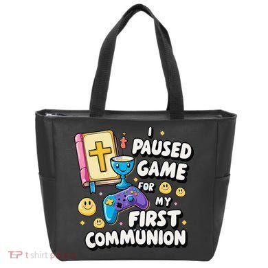 My 1st First Communion Video Game Controller Tote Bag