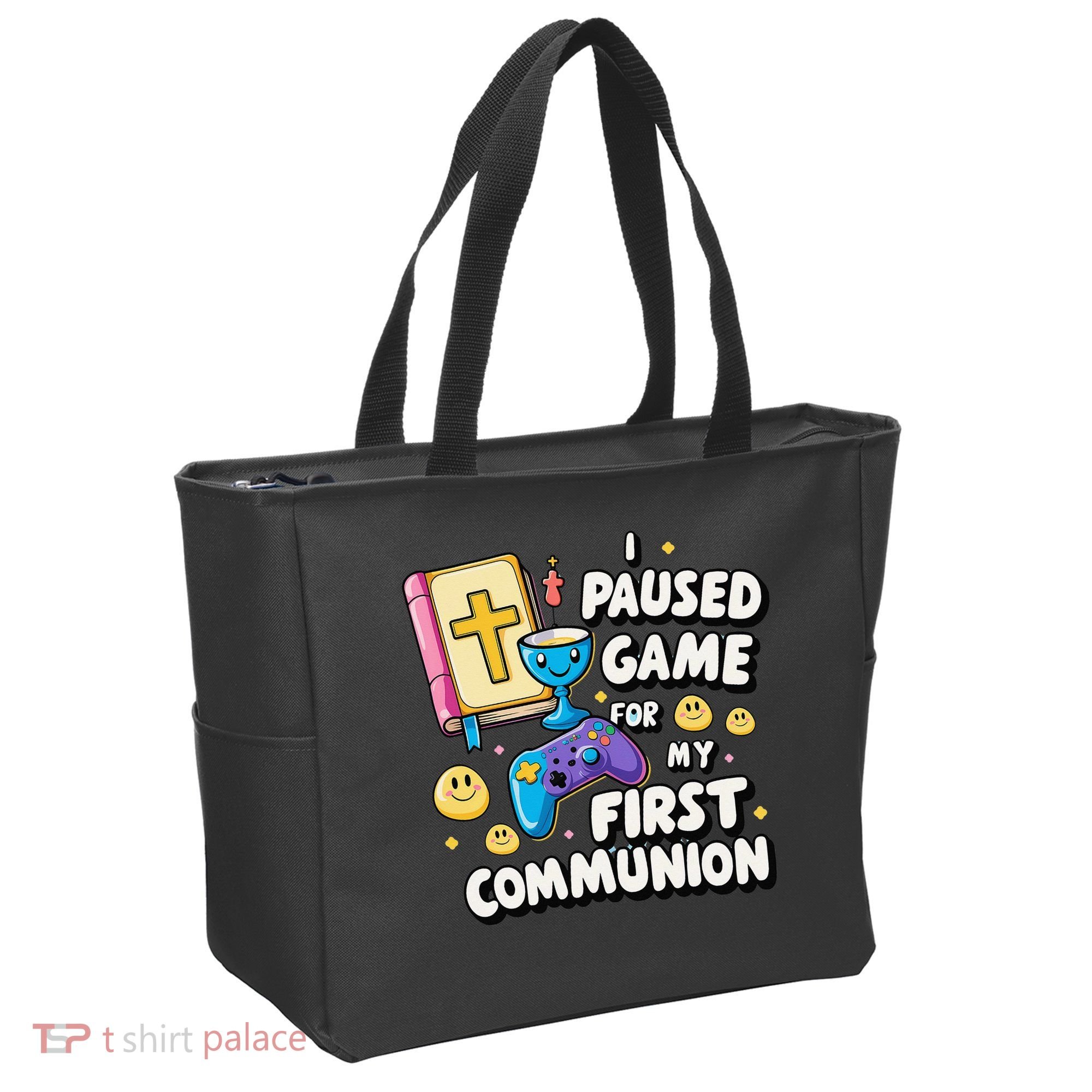 My 1st First Communion Video Game Controller Tote Bag