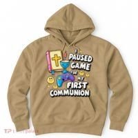 My 1st First Communion Video Game Controller Hoodie thumb 0