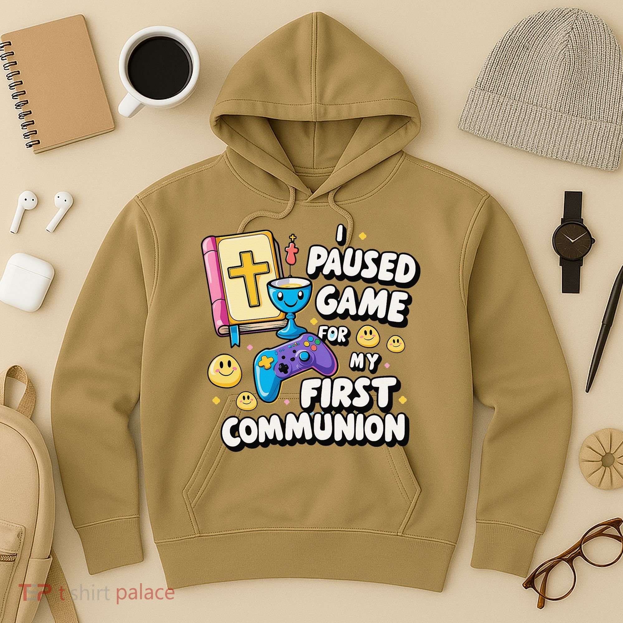 My 1st First Communion Video Game Controller Hoodie
