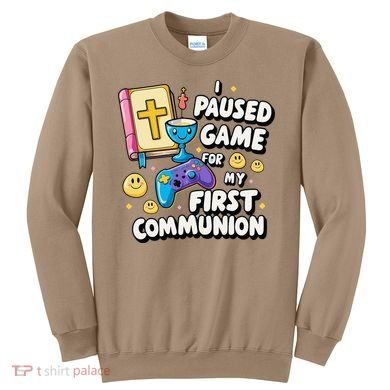 My 1st First Communion Video Game Controller Sweatshirt