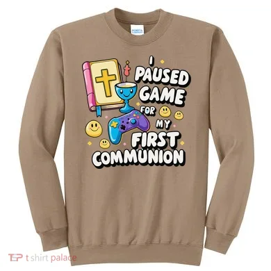 My 1st First Communion Video Game Controller Sweatshirt