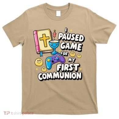 My 1st First Communion Video Game Controller T-Shirt