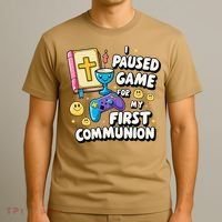 My 1st First Communion Video Game Controller T-Shirt thumb 3