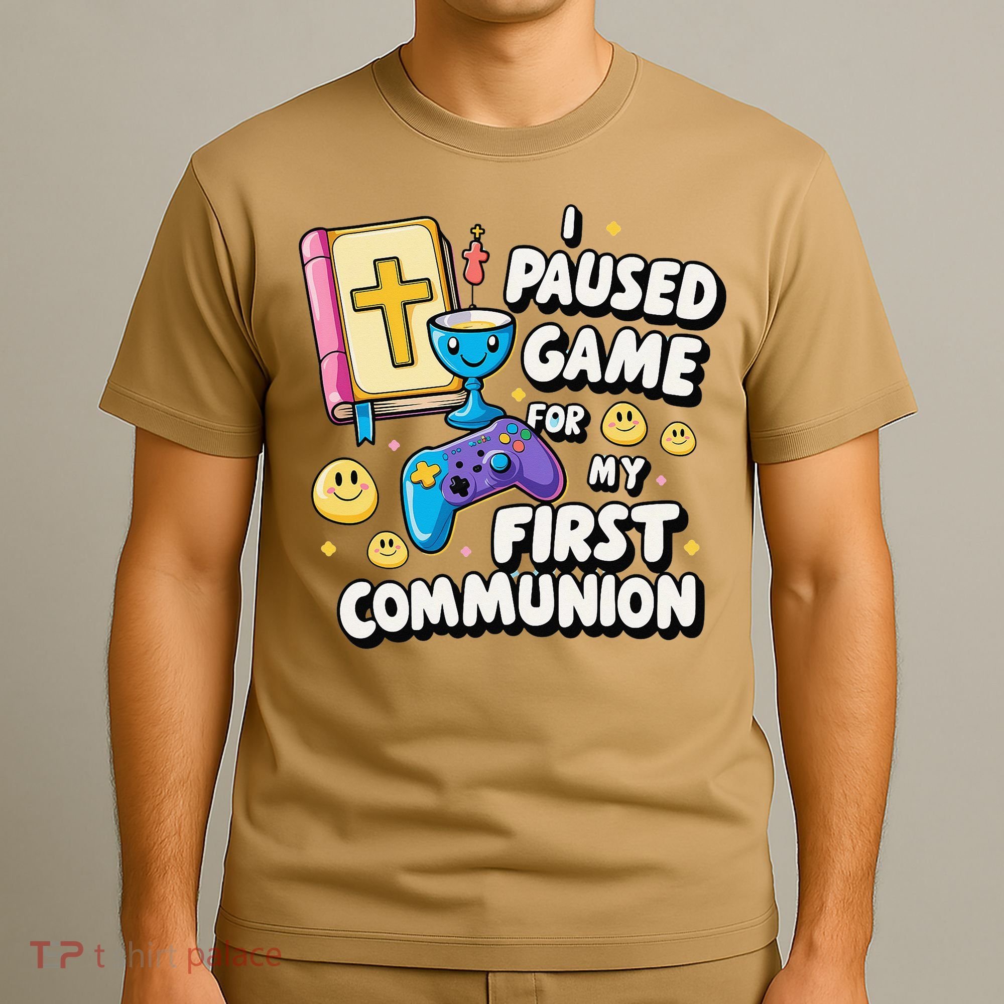 My 1st First Communion Video Game Controller T-Shirt