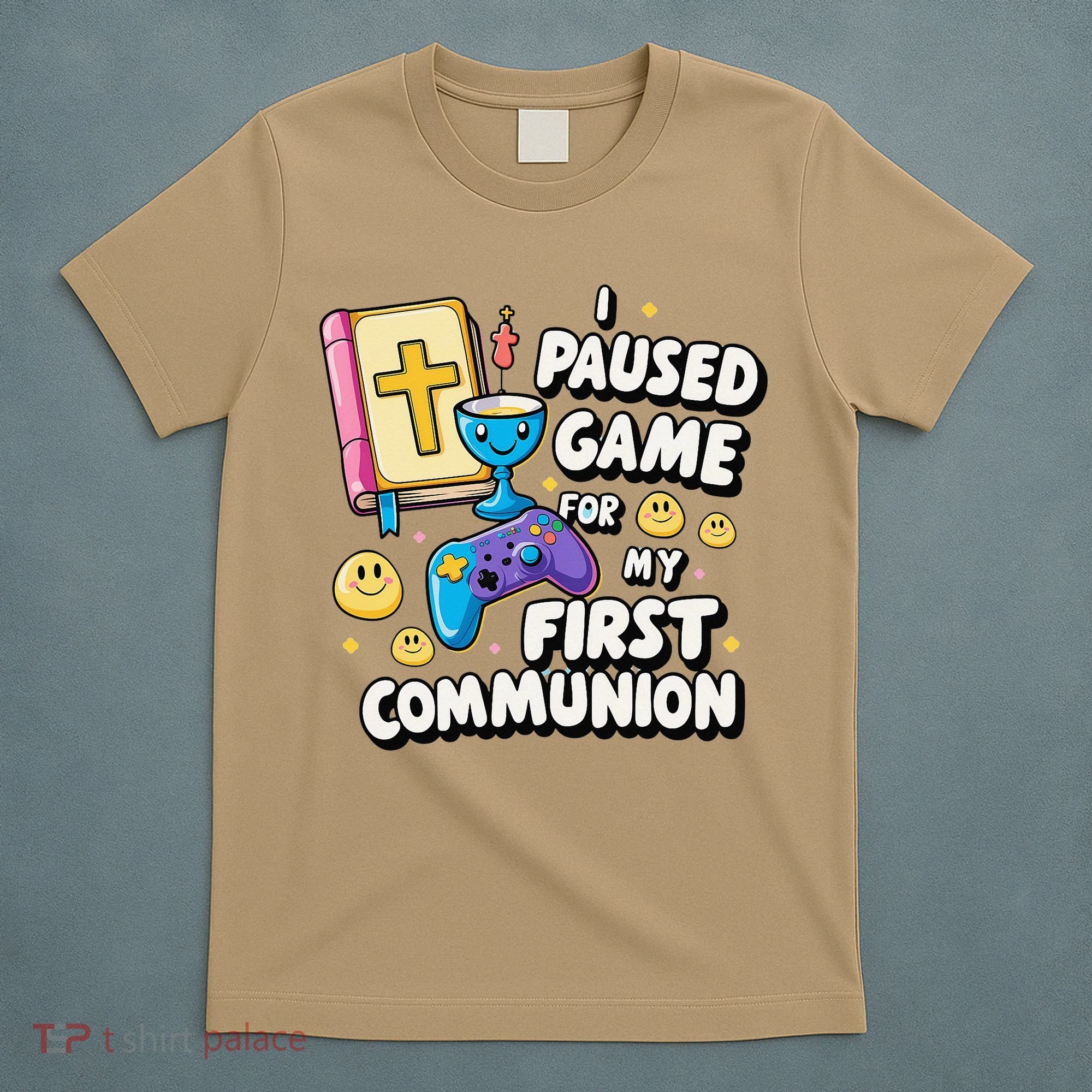 My 1st First Communion Video Game Controller T-Shirt