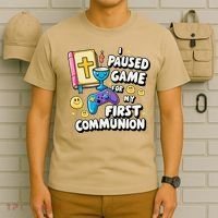 My 1st First Communion Video Game Controller T-Shirt thumb 6