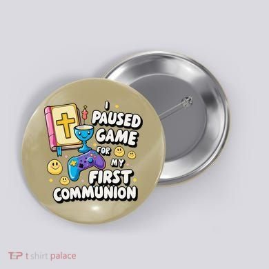 My 1st First Communion Video Game Controller Button