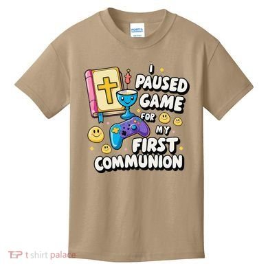 My 1st First Communion Video Game Controller Kids T-Shirt