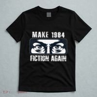 Make 1984 Fiction Again Big Brother is Watching you T-Shirt thumb 5