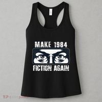 Make 1984 Fiction Again Big Brother is Watching you Women's Tank Top thumb 3