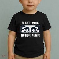Make 1984 Fiction Again Big Brother is Watching you Toddler T-Shirt thumb 2