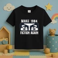 Make 1984 Fiction Again Big Brother is Watching you Toddler T-Shirt thumb 3