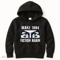 Make 1984 Fiction Again Big Brother is Watching you Kids Hoodie thumb 0