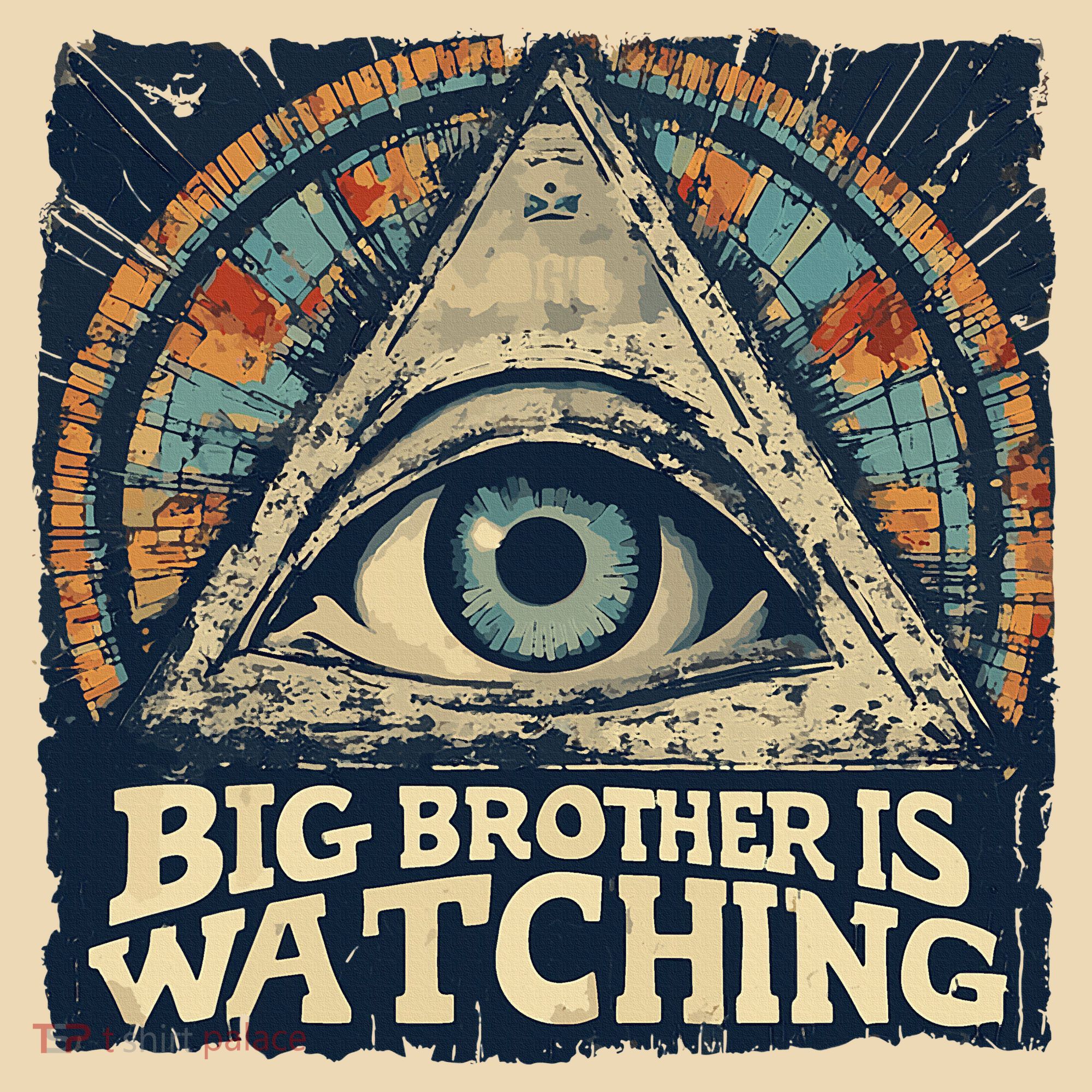 Make 1984 Fiction Again Big Brother Is Watching You Tote Bag