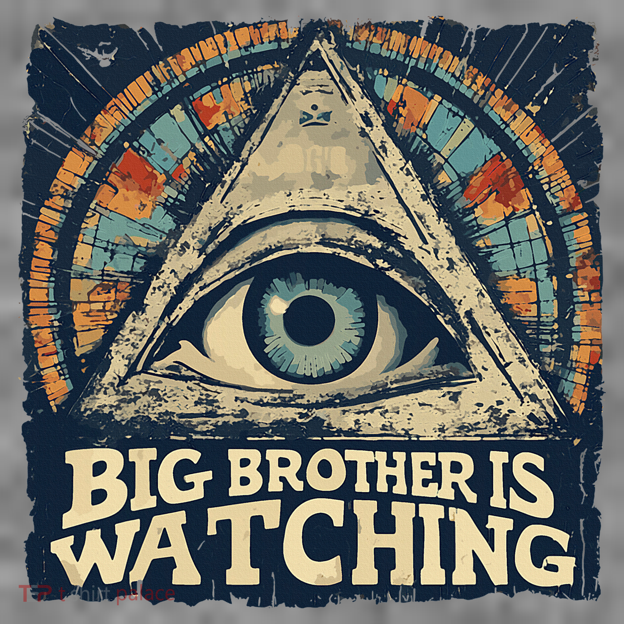 Make 1984 Fiction Again Big Brother Is Watching You Toddler Hoodie