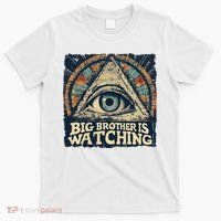 Make 1984 Fiction Again Big Brother Is Watching You T-Shirt thumb 0