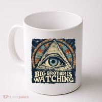 Make 1984 Fiction Again Big Brother Is Watching You Coffee Mug thumb 0