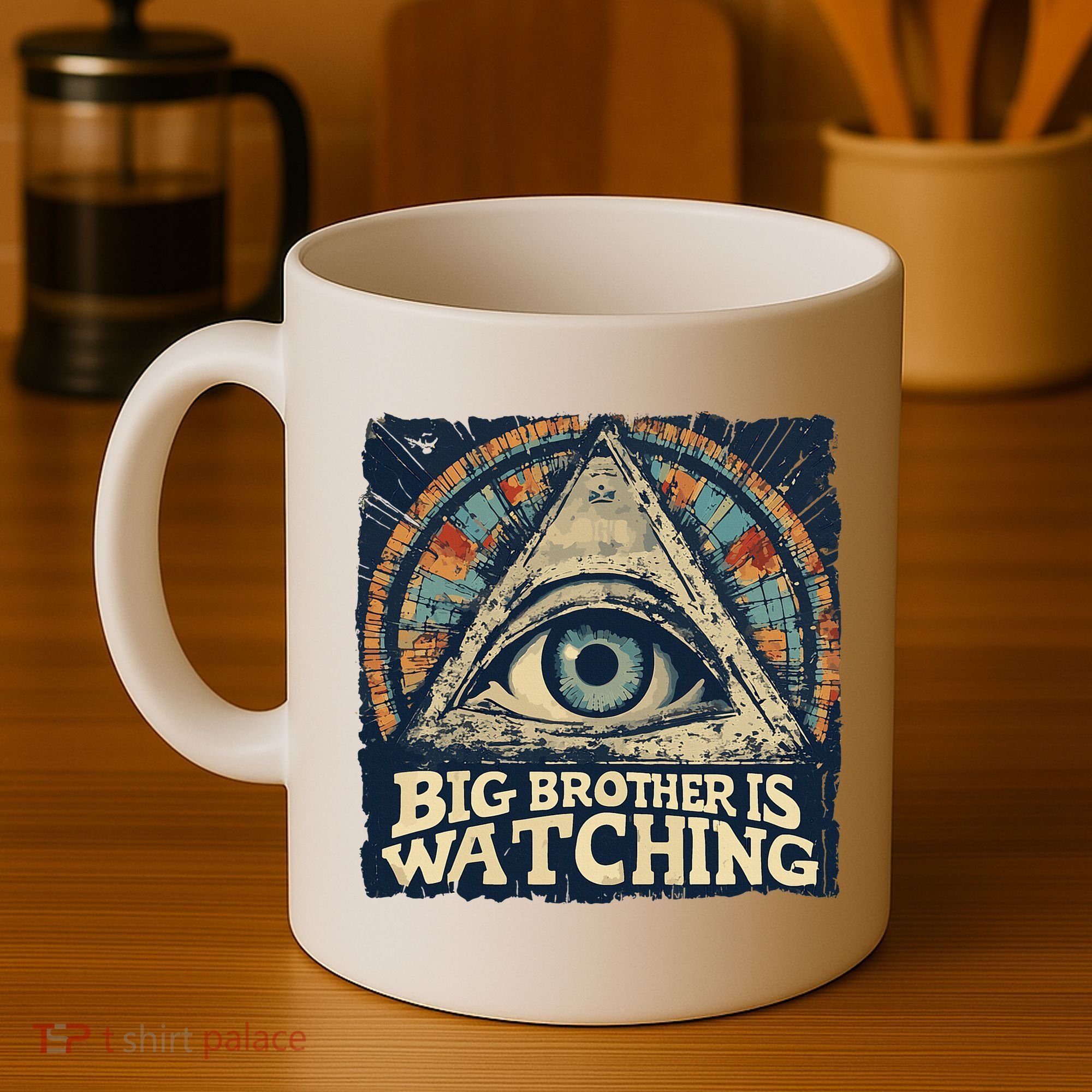 Make 1984 Fiction Again Big Brother Is Watching You Coffee Mug