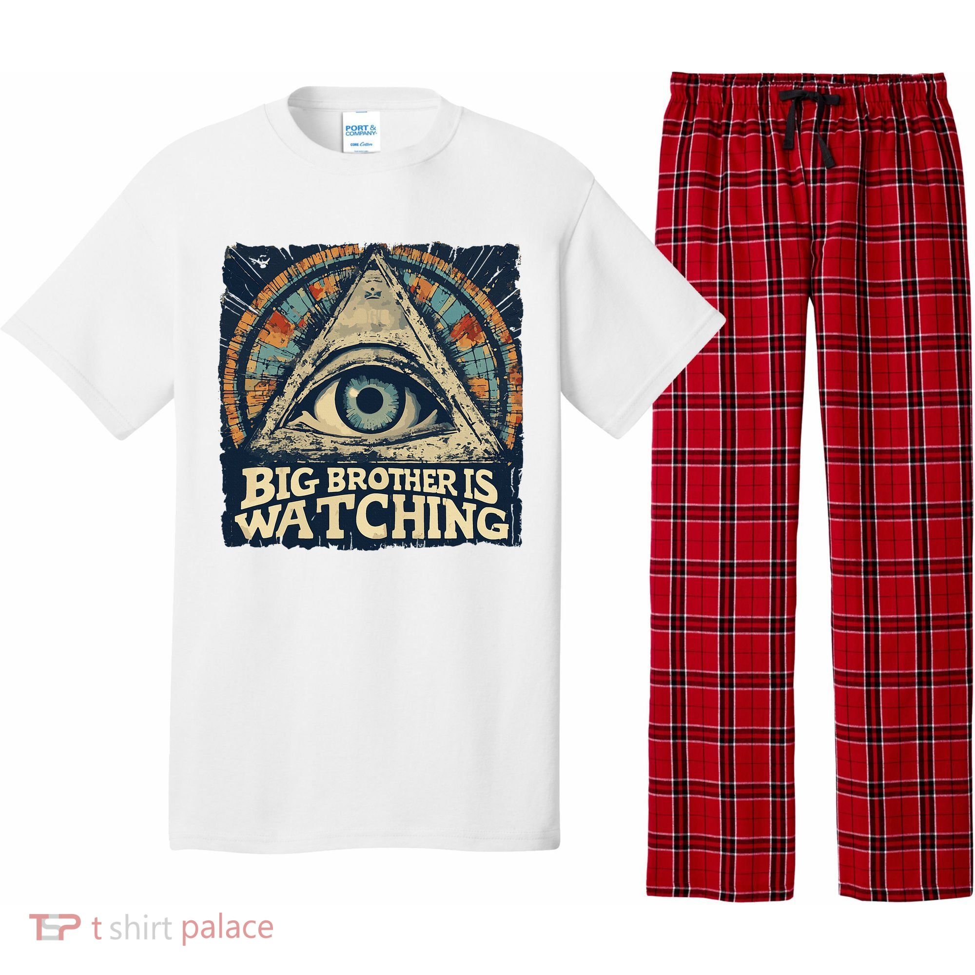 Make 1984 Fiction Again Big Brother Is Watching You Pajama Set