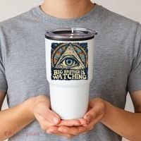 Make 1984 Fiction Again Big Brother Is Watching You Tumbler thumb 2