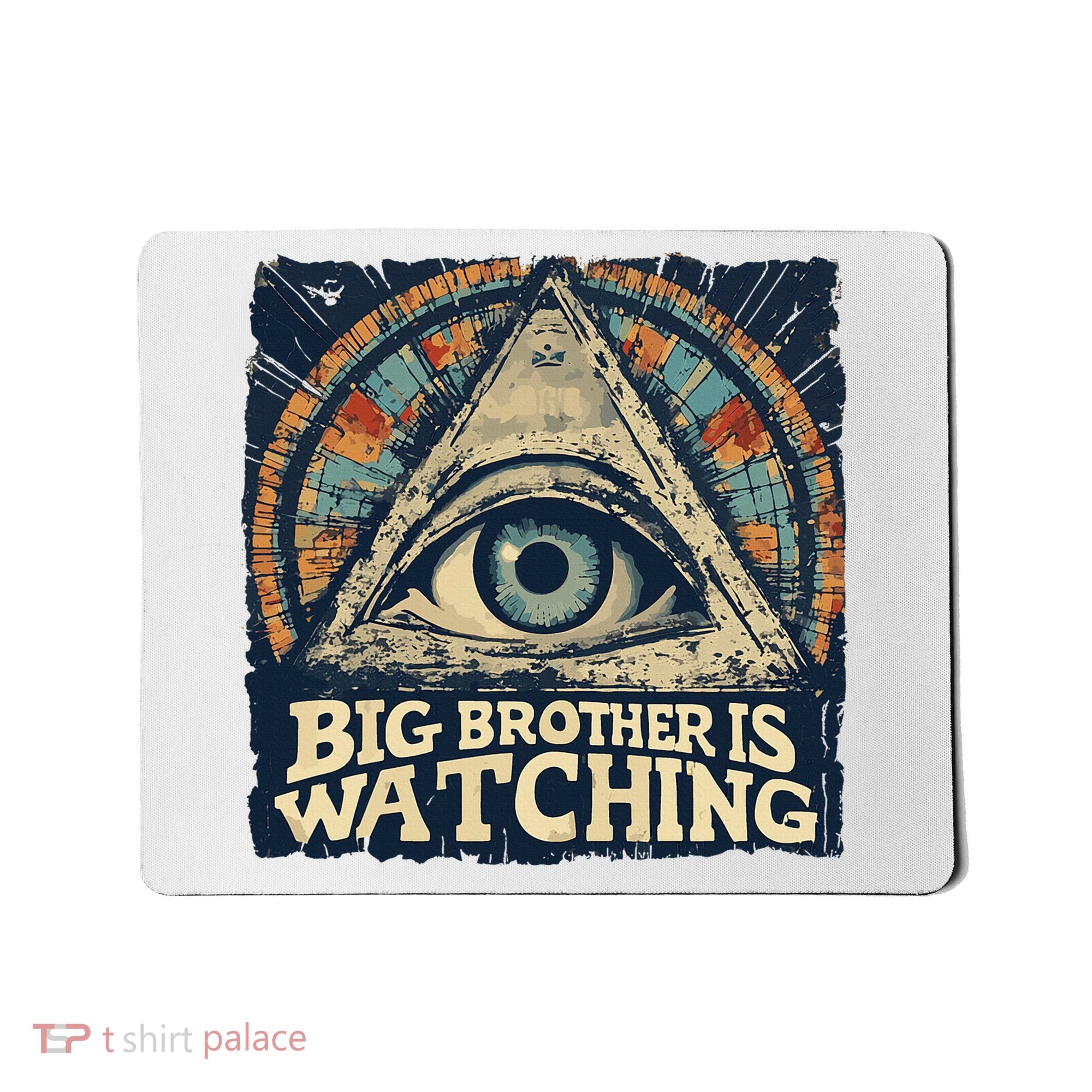 Make 1984 Fiction Again Big Brother Is Watching You Mousepad