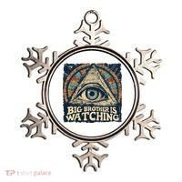Make 1984 Fiction Again Big Brother Is Watching You Ornament thumb 0