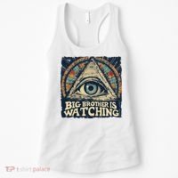 Make 1984 Fiction Again Big Brother Is Watching You Women's Tank Top thumb 0